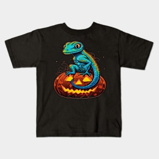 Gecko Halloween Kids T-Shirt